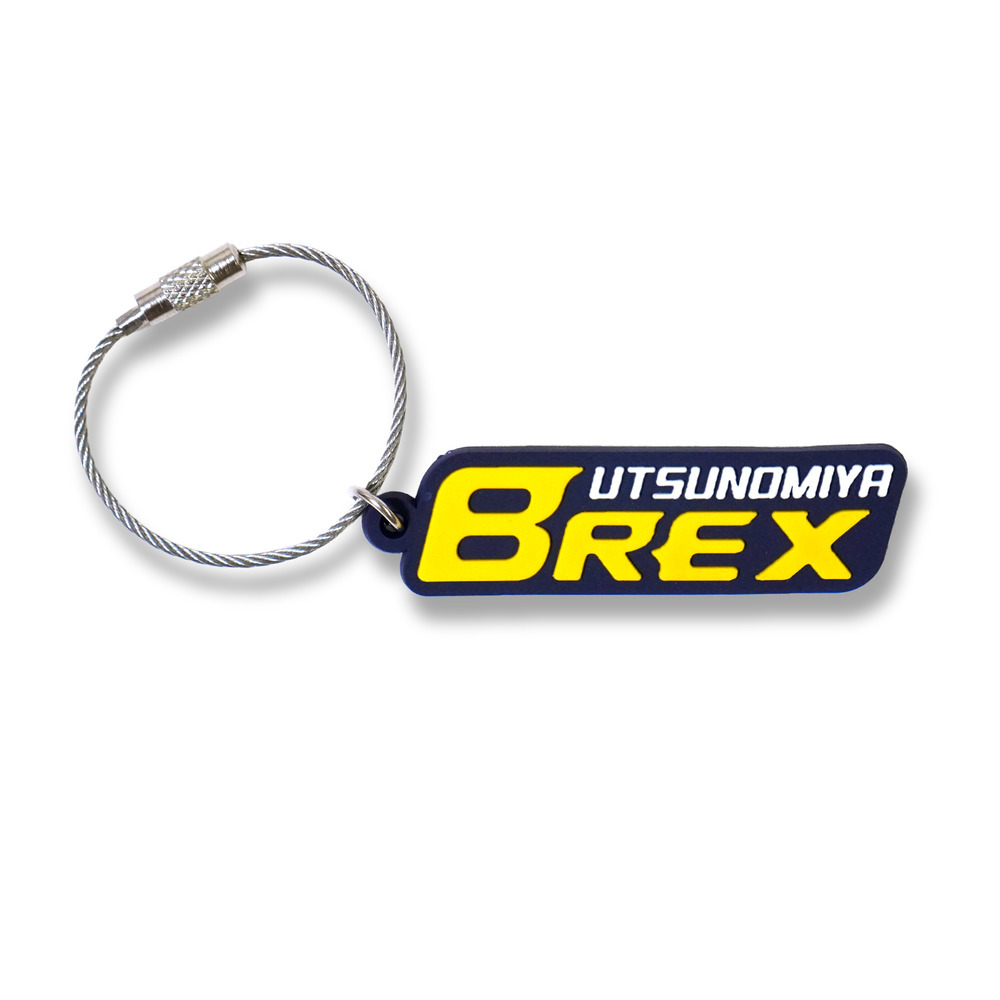 ラバーカスタムキーホルダー（BREXセカンダリーロゴ） 詳細画像 1カラー 2