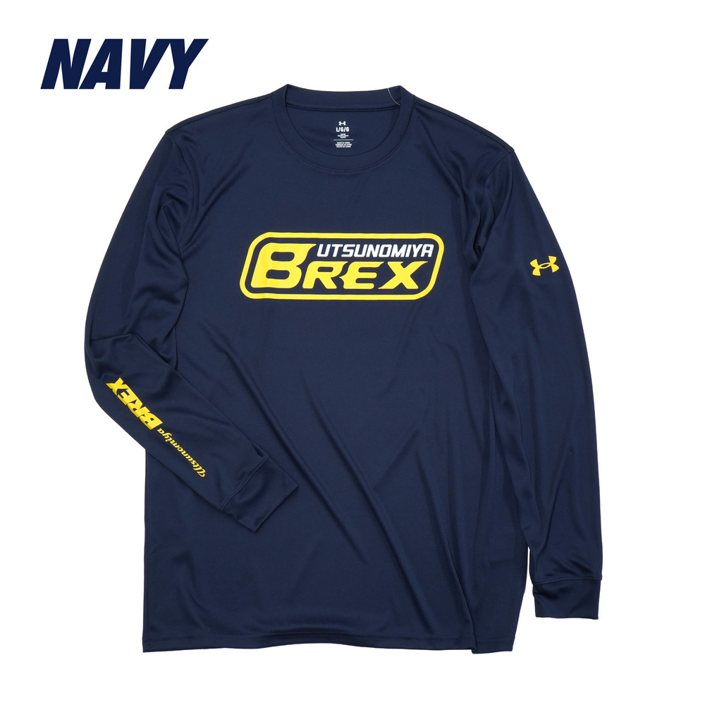 UA BREX セカンダリーロンT S-TEXT 詳細画像 ネイビー 1