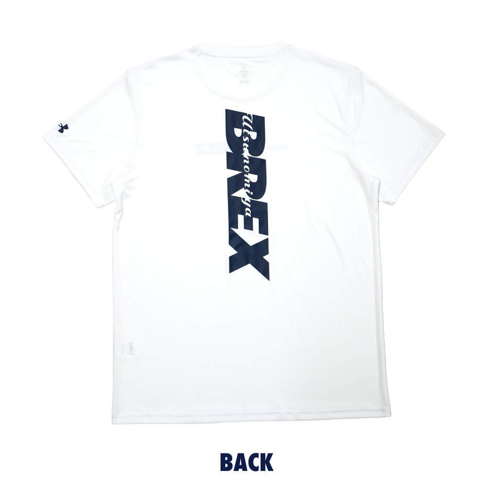 UA BREX S-TEXT バックプリント Tシャツ 詳細画像 ホワイト 4