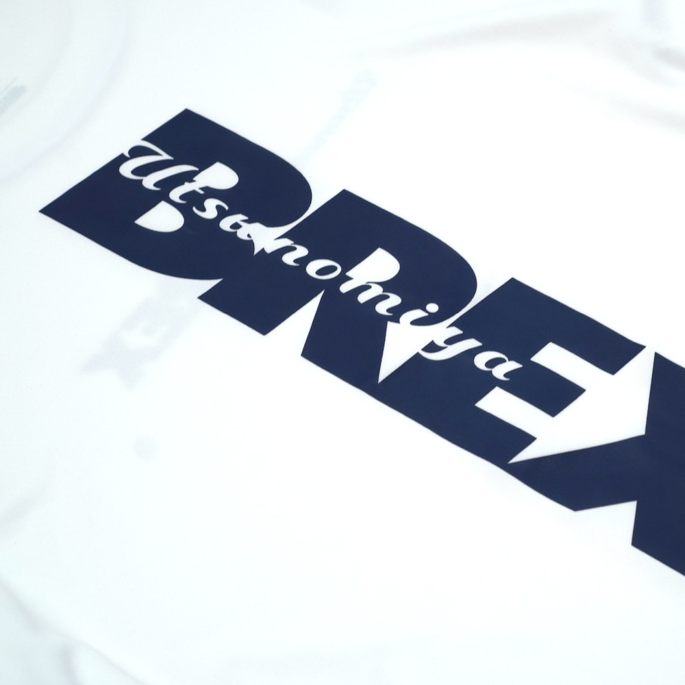 UA BREX S-TEXT バックプリント ロンT 詳細画像 ホワイト 6