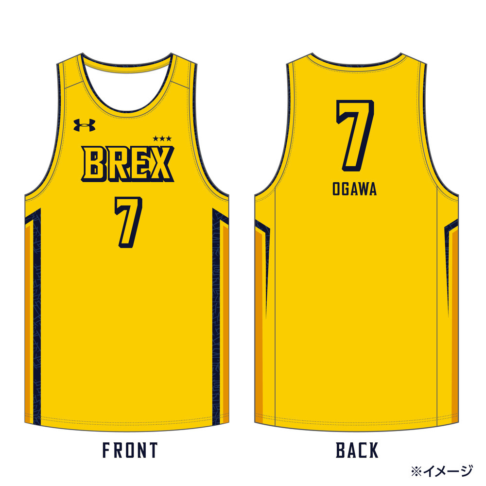 《予約受付 9/6(土)18:00～ 9/16(火)12:00》【予約販売】2025-26 選手ナンバーユニフォーム 詳細画像 #7 OGAWA 1
