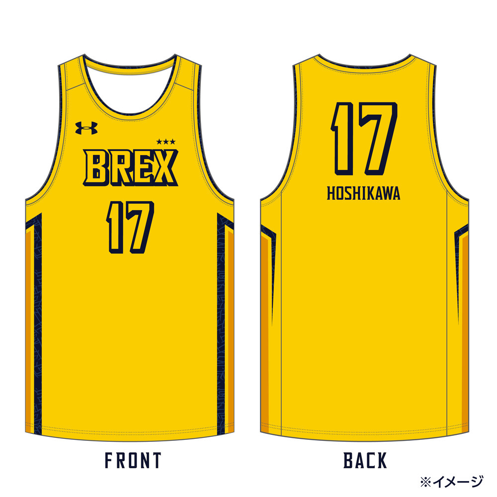《予約受付 9/6(土)18:00～ 9/16(火)12:00》【予約販売】2025-26 選手ナンバーユニフォーム 詳細画像 #17 HOSHIKAWA 1
