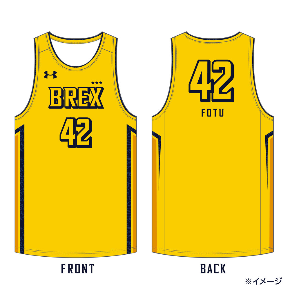 《予約受付 9/6(土)18:00～ 9/16(火)12:00》【予約販売】2025-26 選手ナンバーユニフォーム 詳細画像 #42 FOTU 1