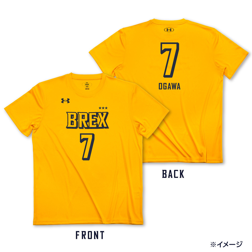 《予約受付 9/6(土)18:00～ 9/16(火)12:00》【予約販売】2025-26 選手ナンバーTシャツ 詳細画像 #7 OGAWA 1