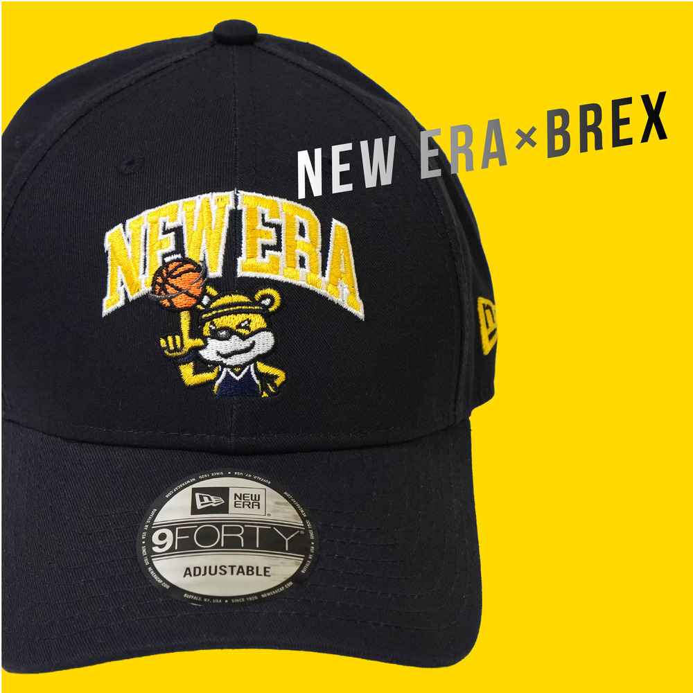 宇都宮ブレックス キャップ 帽子 NEWERA ニューエラ BREX 新品 NEW ERA x BREX 940 BRECKY COLLEGE NAVY｜宇都宮ブレックス｜B