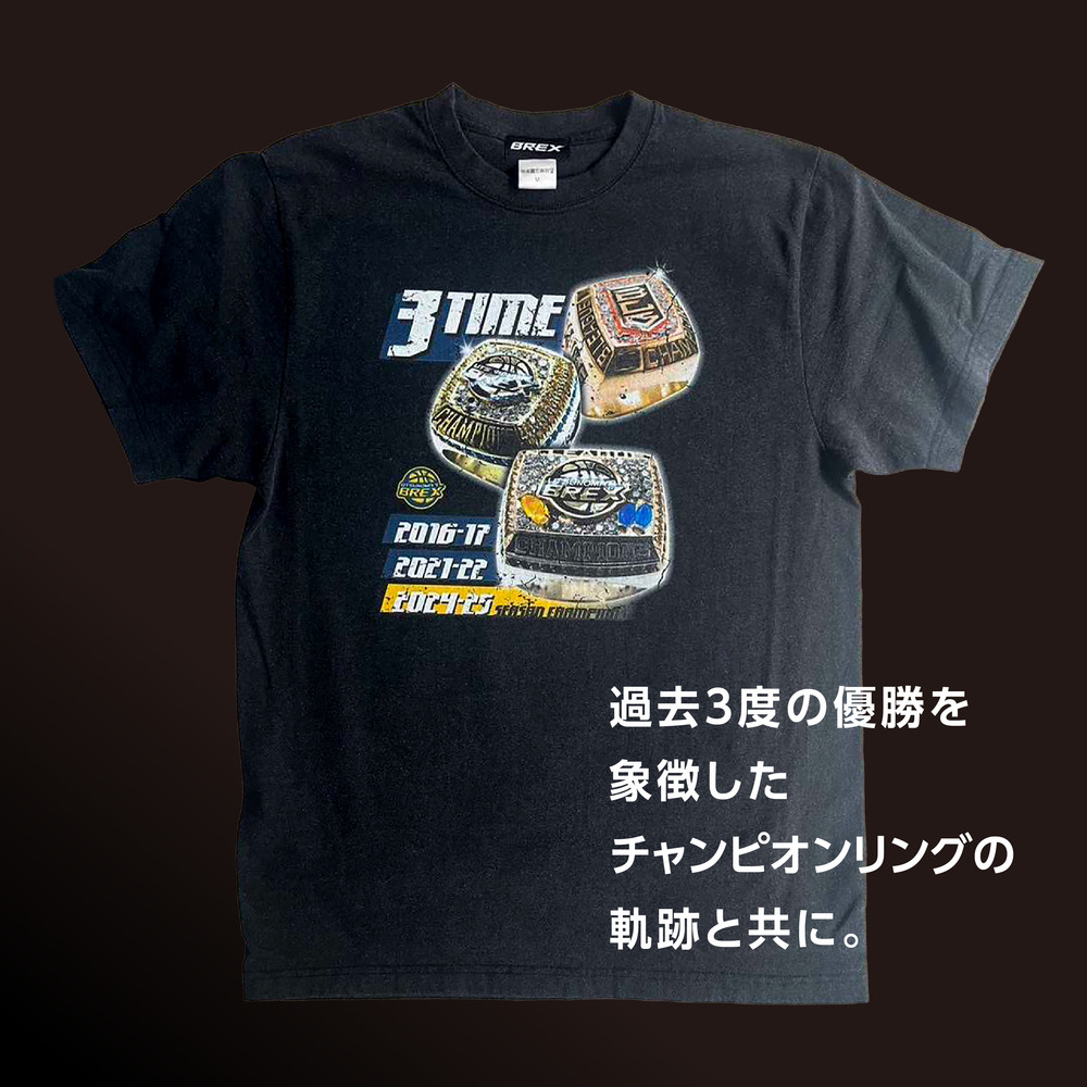 《予約受付 10/11(土)18:00～ 10/17(金)12:00》【予約販売】3 TIME チャンピオンリングTシャツ ヴィンテージ風 詳細画像 1カラー 3