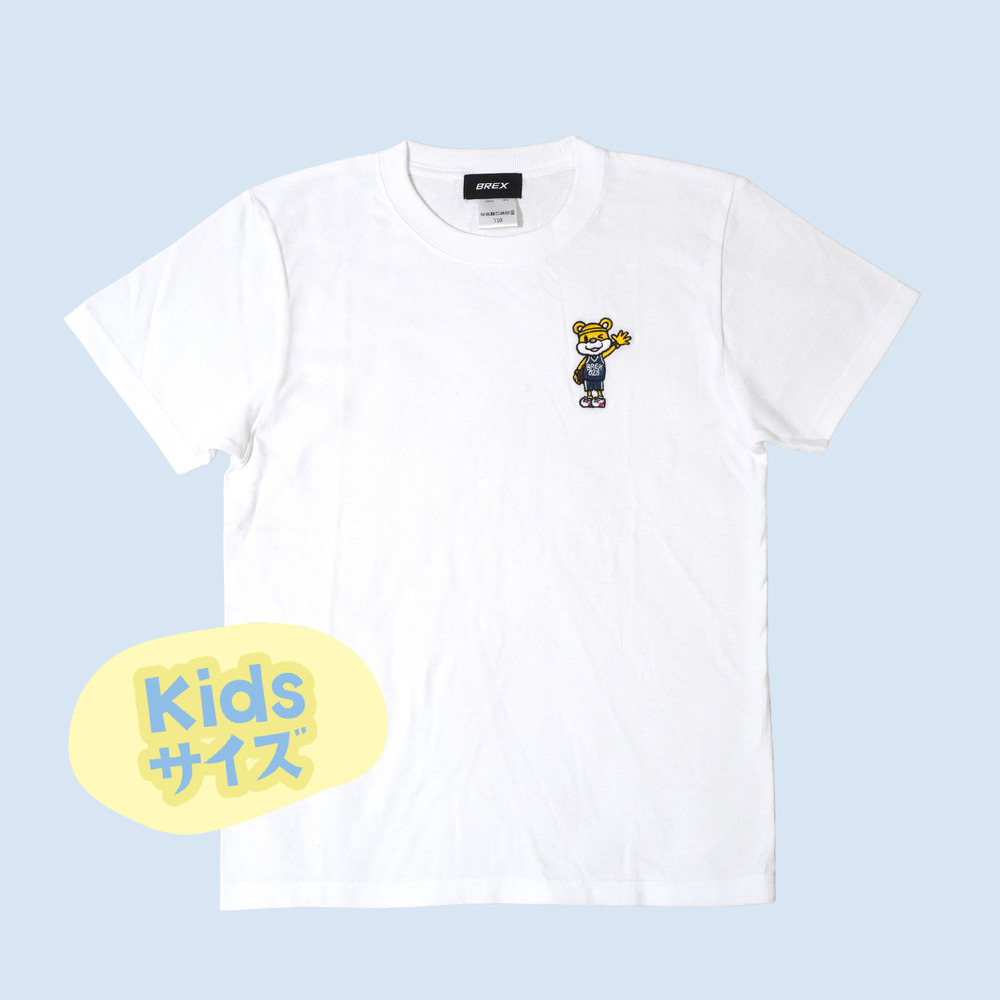 ブレッキー 全身刺しゅうキッズTシャツ（ハロー） 詳細画像 ホワイト 1