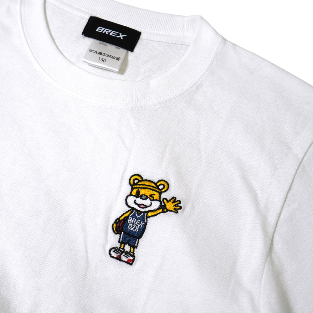 ブレッキー 全身刺しゅうキッズTシャツ（ハロー） 詳細画像 ホワイト 6