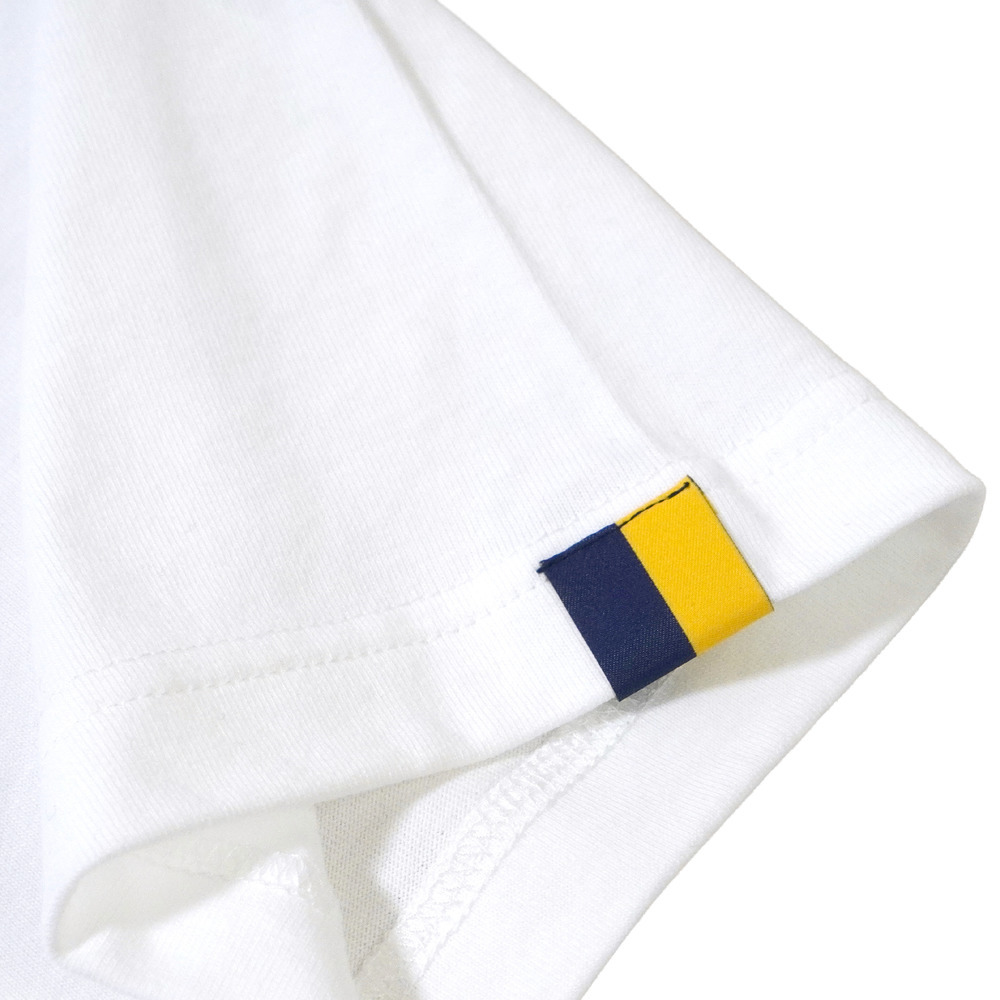 BASIC BREX ワンポイント袖ピスTシャツ（ウーブンパッチ） 詳細画像 ホワイト 4