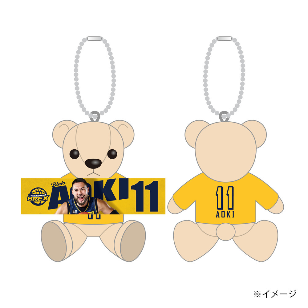 2025-26 選手応援ベア タオル持ちver. 詳細画像 #11 AOKI 1