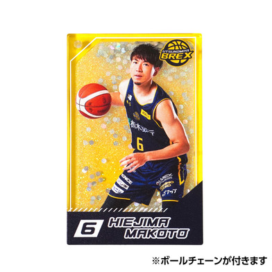 2025-26 選手オイルインアクリルキーホルダー