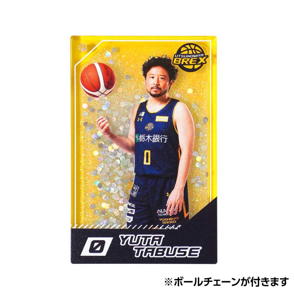 2025-26 選手オイルインアクリルキーホルダー 詳細画像 #0 TABUSE 1