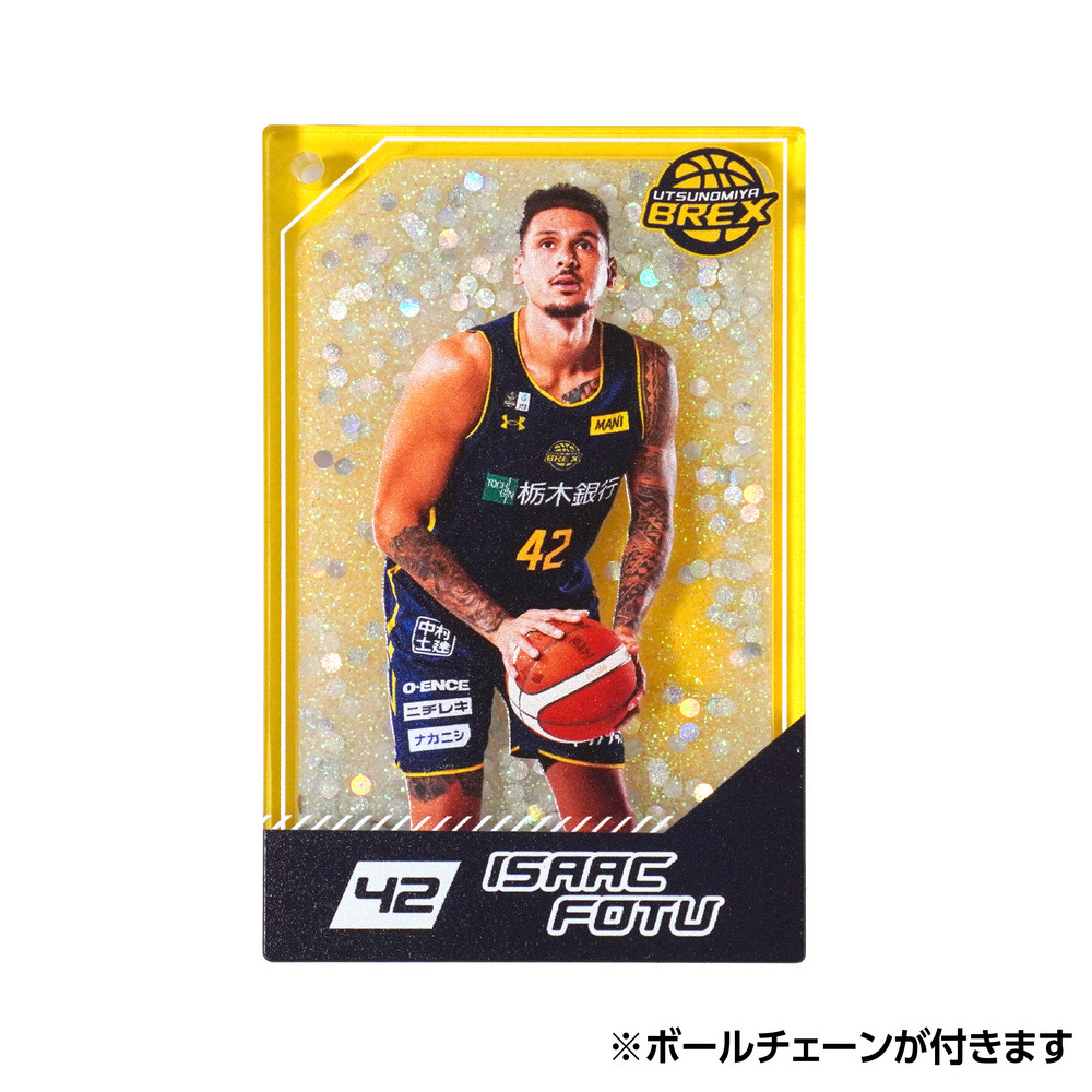 2025-26 選手オイルインアクリルキーホルダー 詳細画像 #42 FOTU 1