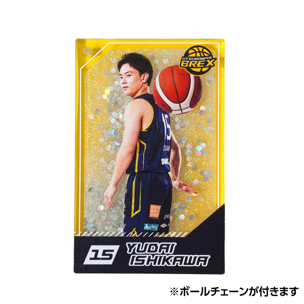 2025-26 選手オイルインアクリルキーホルダー｜宇都宮ブレックス｜B