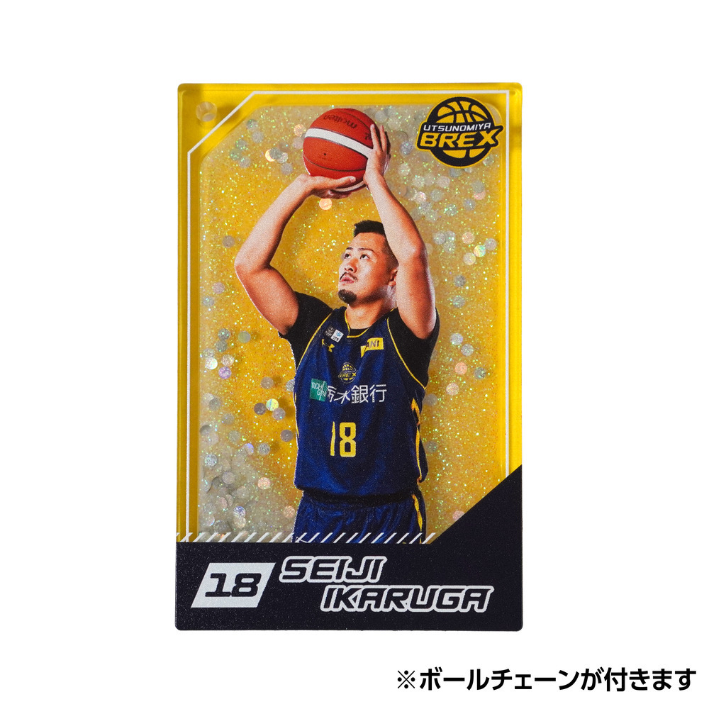2025-26 選手オイルインアクリルキーホルダー｜宇都宮ブレックス｜B