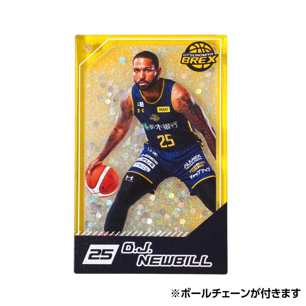 2025-26 選手オイルインアクリルキーホルダー｜宇都宮ブレックス｜B