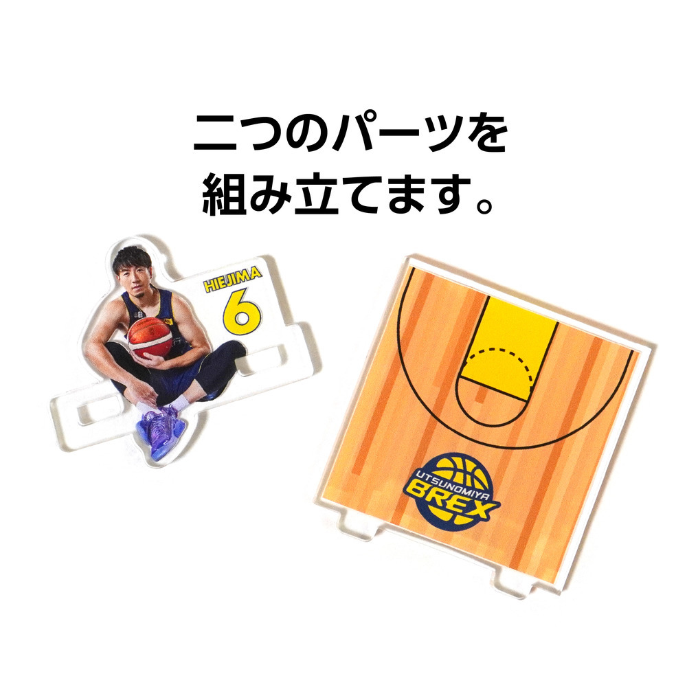 2025-26 選手おすわりminiアクリルスタンド（ランダム5枚セット） 詳細画像 1カラー 3