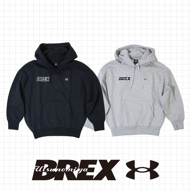 UA BREX S-TEXT プルオーバー フーディー（WOMEN）
