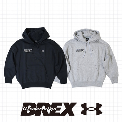 UA BREX S-TEXT プルオーバー フーディー（WOMEN）