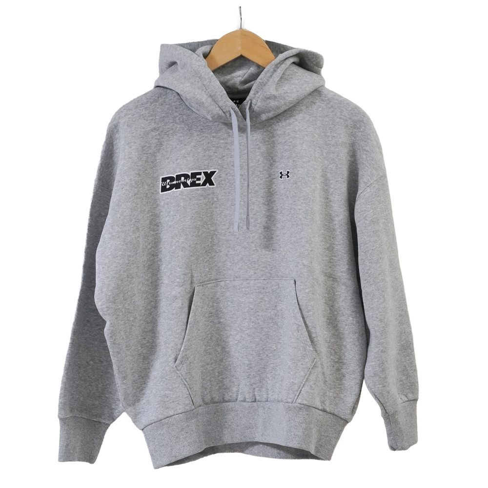 UA BREX S-TEXT プルオーバー フーディー（WOMEN） 詳細画像 ライトヘザー 8