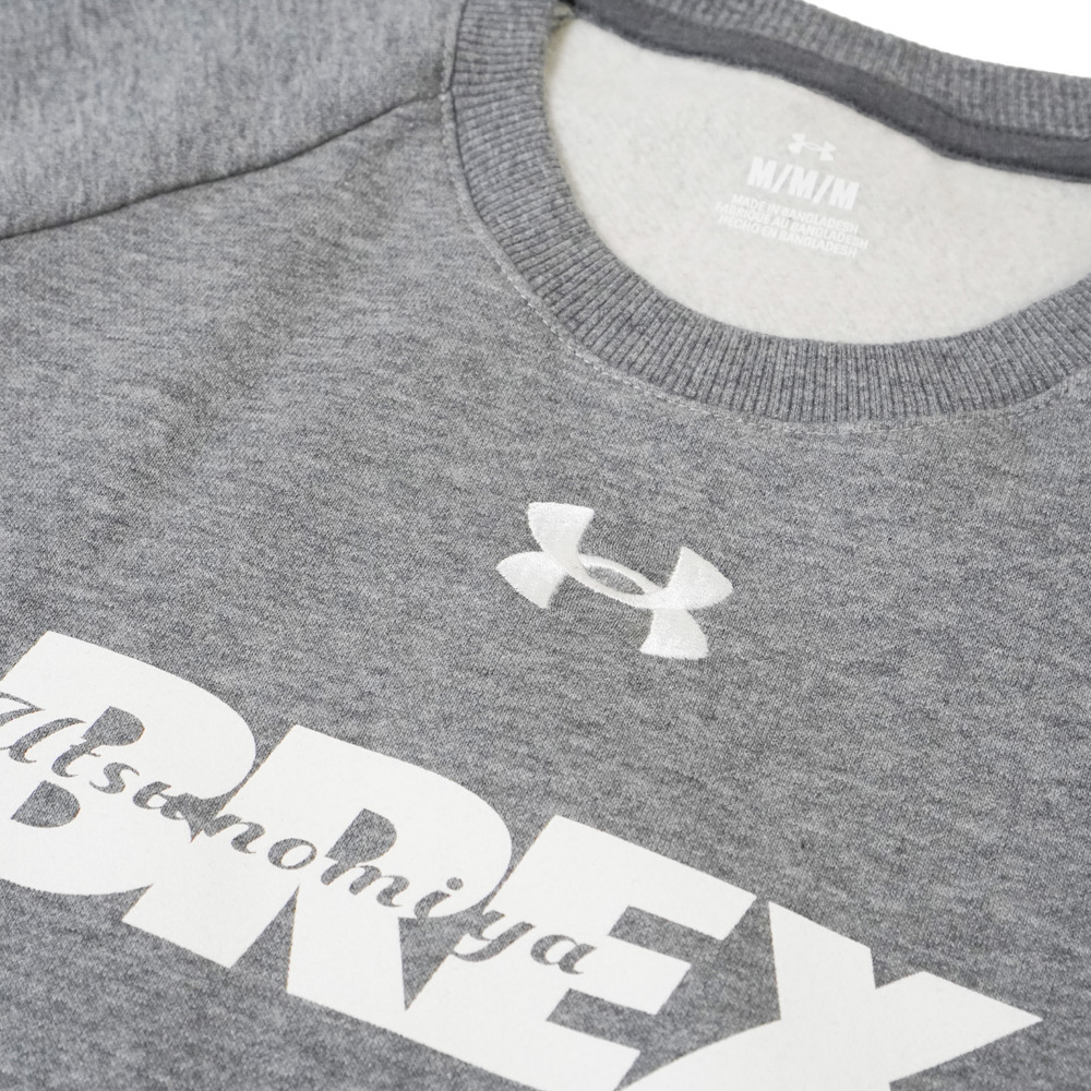 UA BREX S-TEXT クルーネックスウェット 詳細画像 ライトヘザー 4