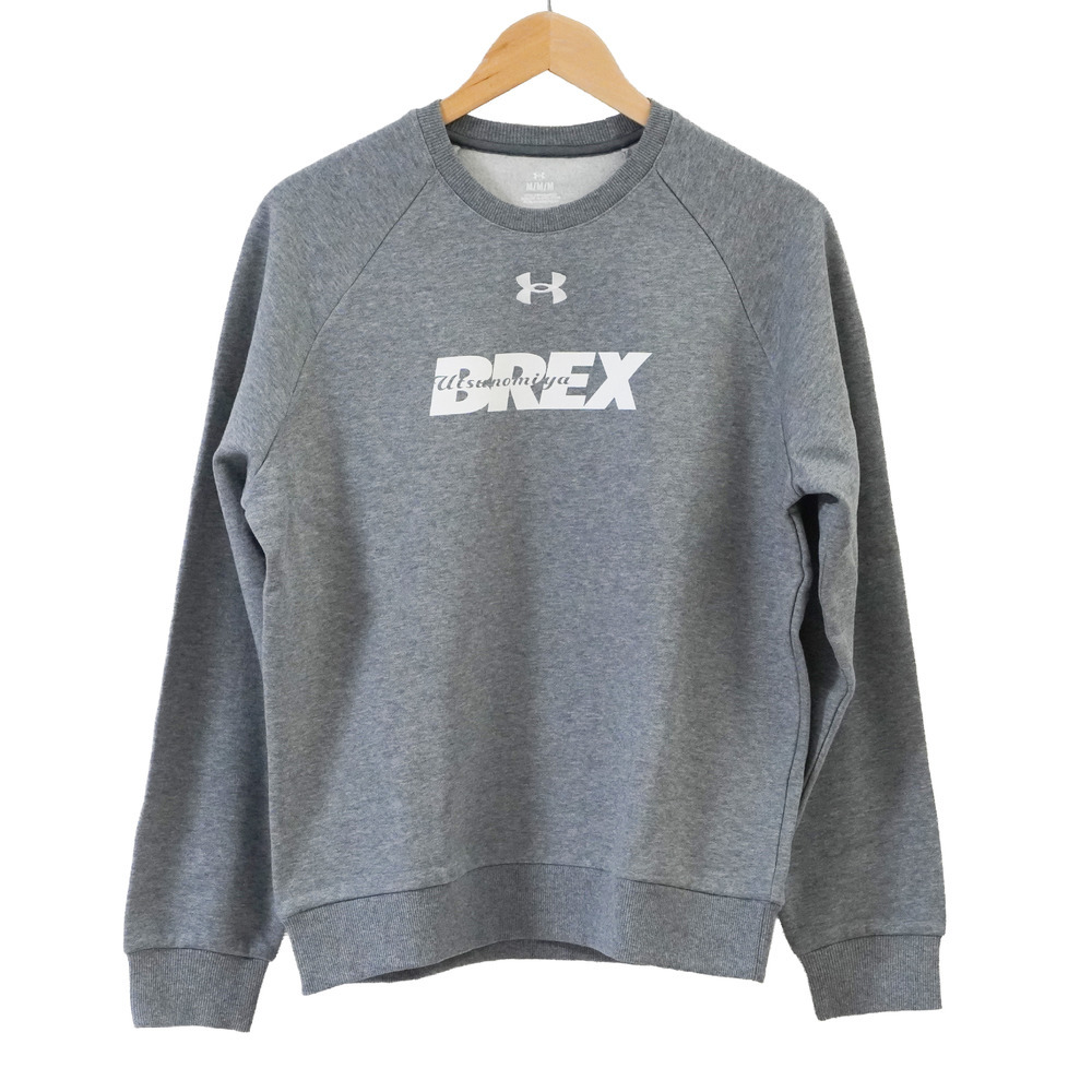 UA BREX S-TEXT クルーネックスウェット 詳細画像 ライトヘザー 6