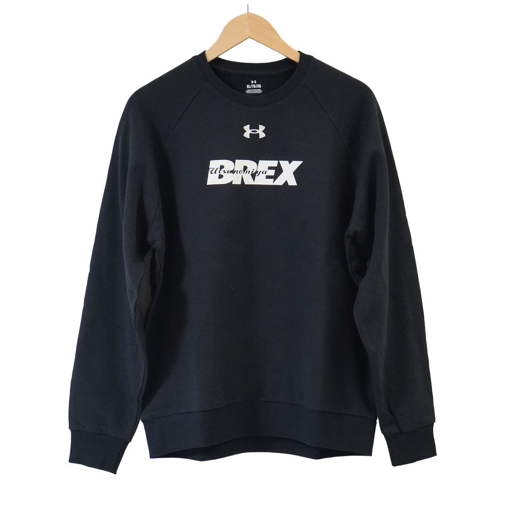 UA BREX S-TEXT クルーネックスウェット｜宇都宮ブレックス｜B.LEAGUE