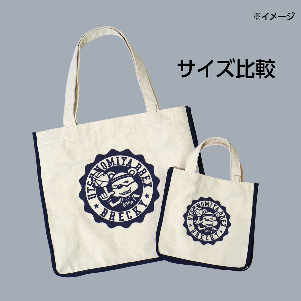 キャンバストート（BRECKYカレッジロゴ風） 詳細画像 1カラー 7