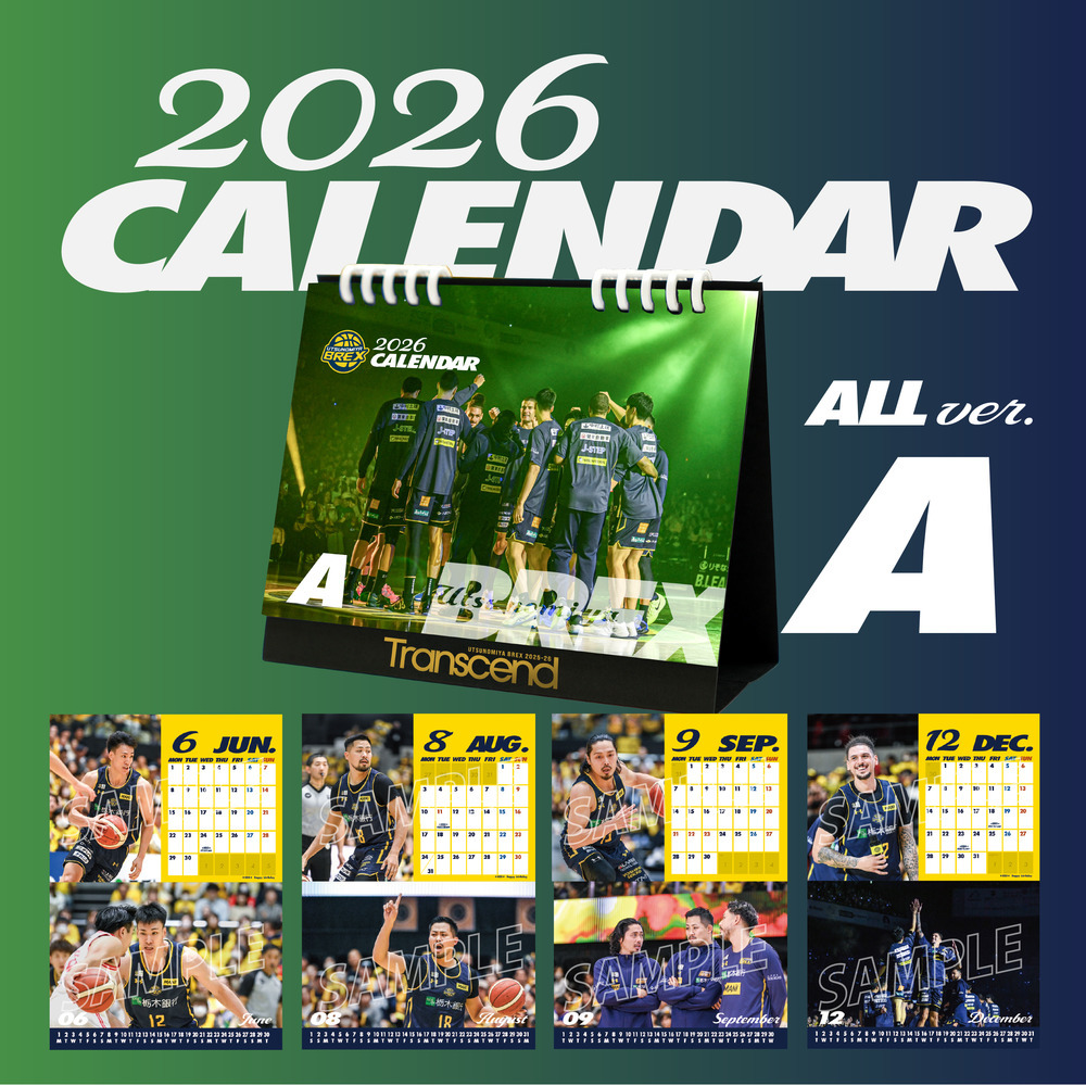 2026 卓上カレンダー オールメンバーver._A 詳細画像 1カラー 1