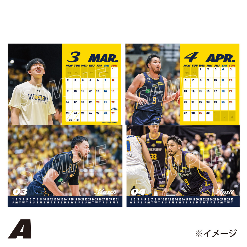2026 卓上カレンダー オールメンバーver._A 詳細画像 1カラー 3