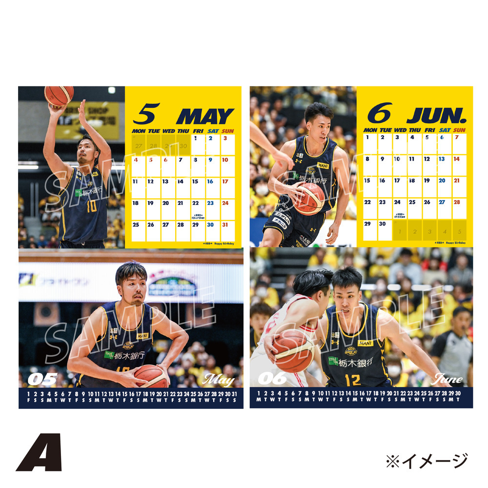 2026 卓上カレンダー オールメンバーver._A 詳細画像 1カラー 4