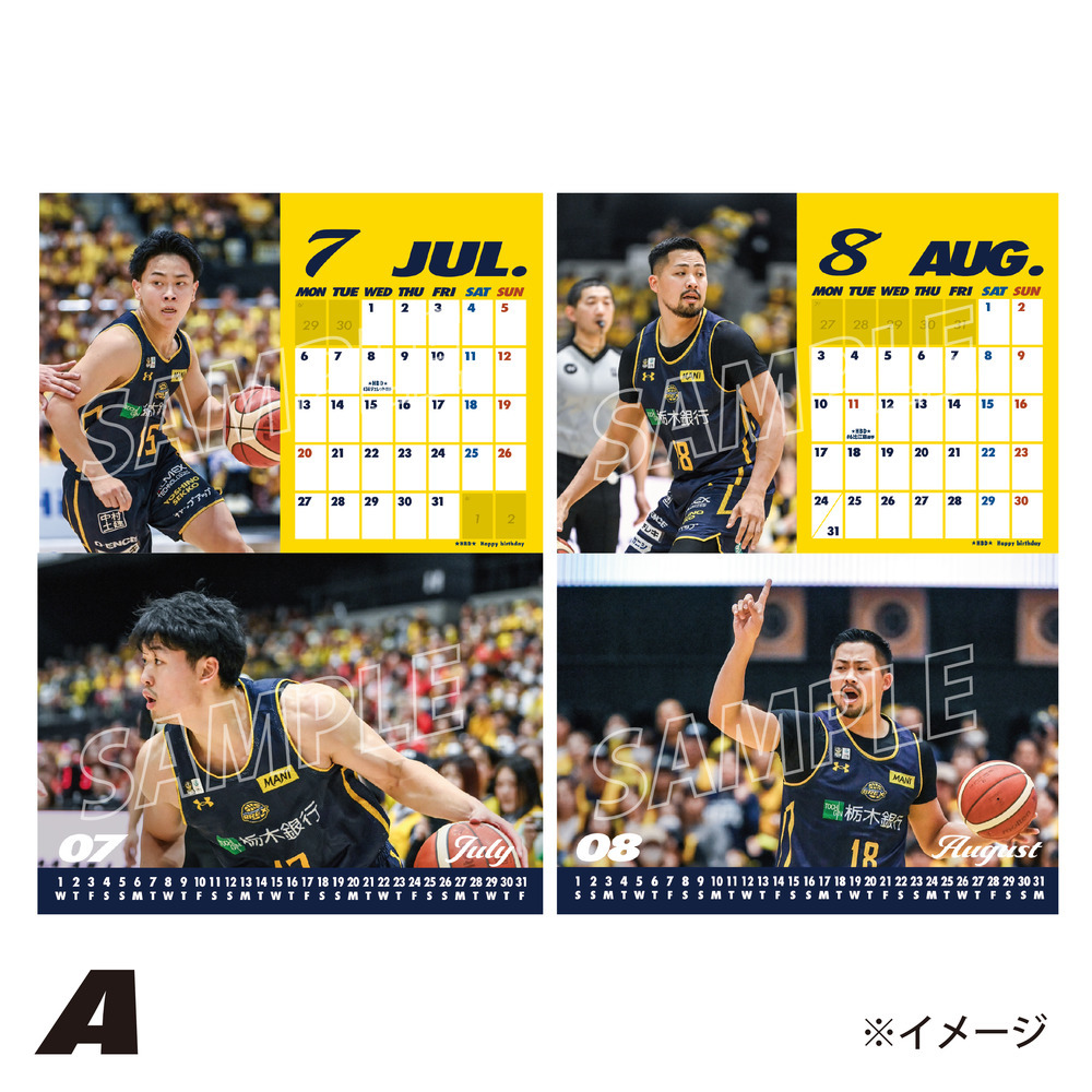 2026 卓上カレンダー オールメンバーver._A 詳細画像 1カラー 5