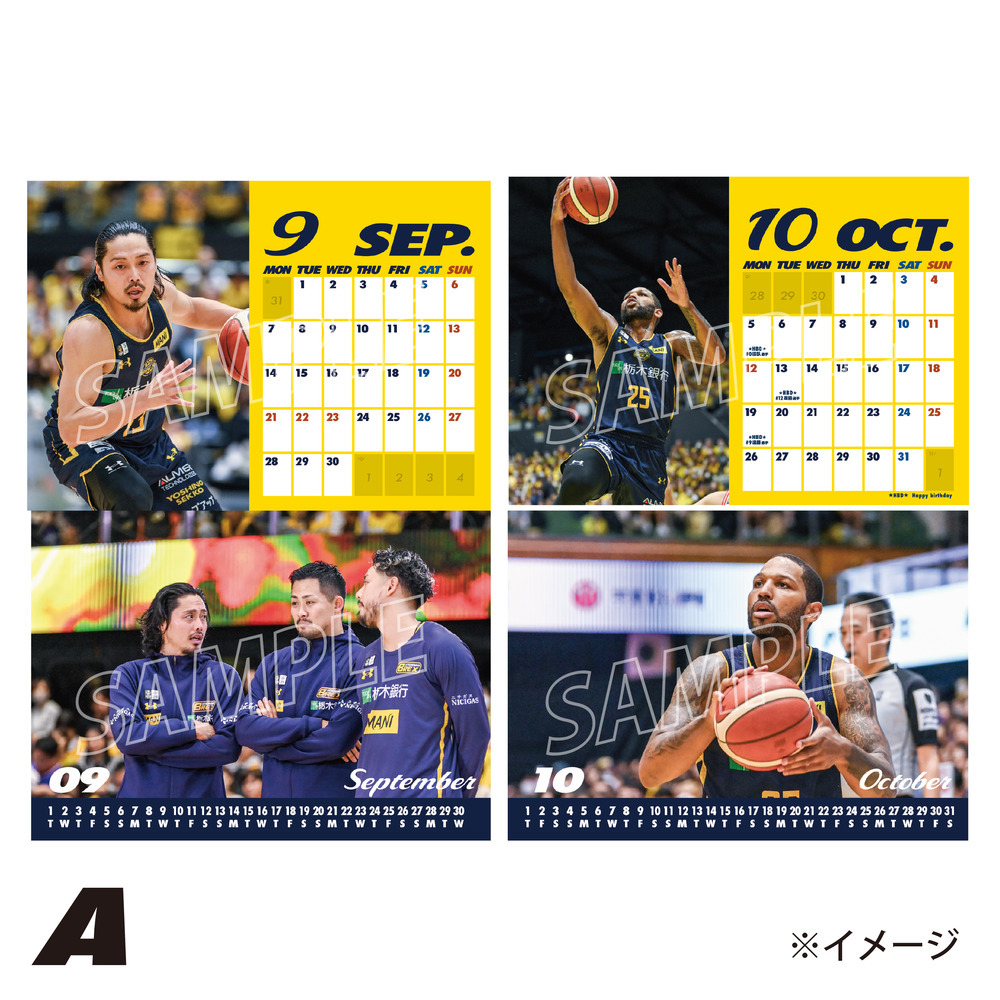 2026 卓上カレンダー オールメンバーver._A 詳細画像 1カラー 6