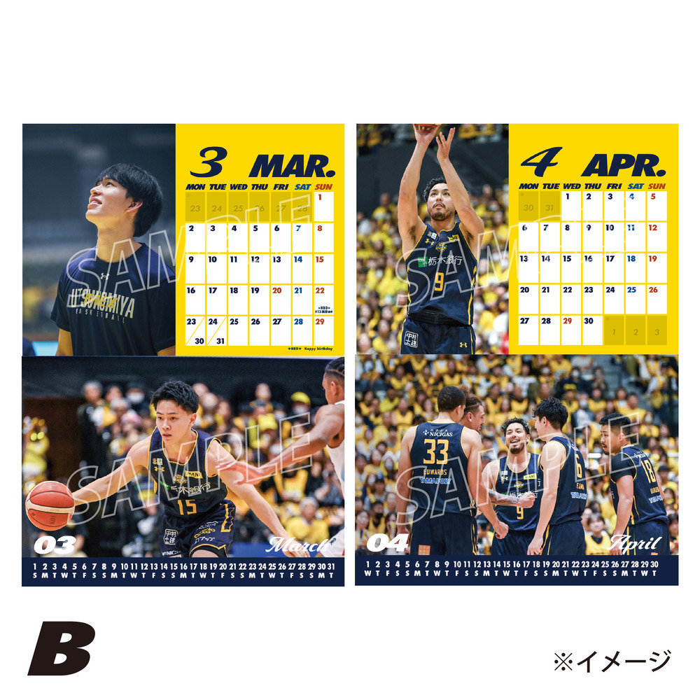 2026 卓上カレンダー オールメンバーver._B 詳細画像 1カラー 3