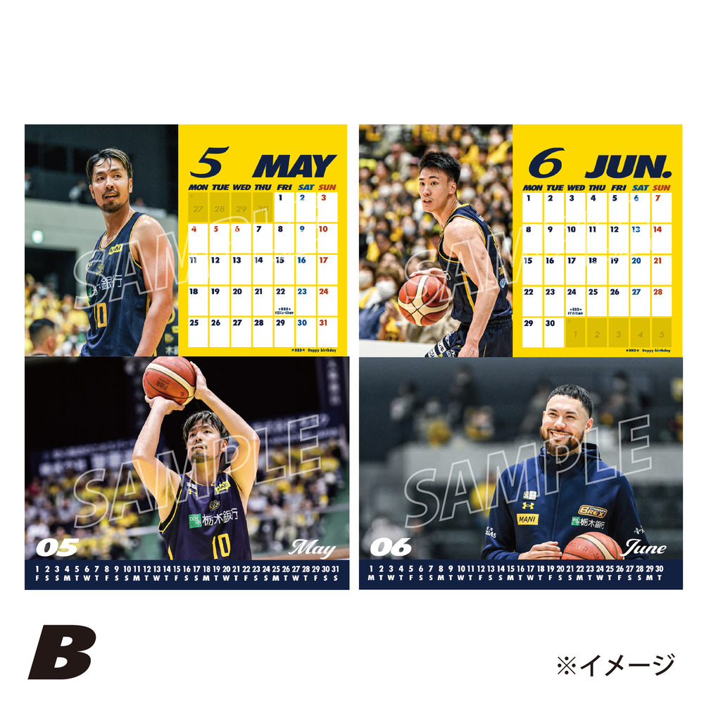 2026 卓上カレンダー オールメンバーver._B 詳細画像 1カラー 4