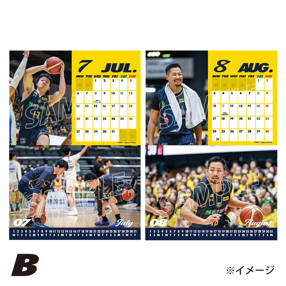 2026 卓上カレンダー オールメンバーver._B 詳細画像 1カラー 5