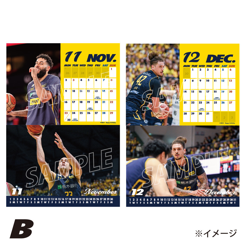 2026 卓上カレンダー オールメンバーver._B 詳細画像 1カラー 7