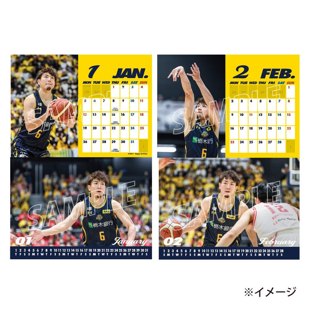 2026 卓上カレンダー #6 比江島ver. 詳細画像 1カラー 2