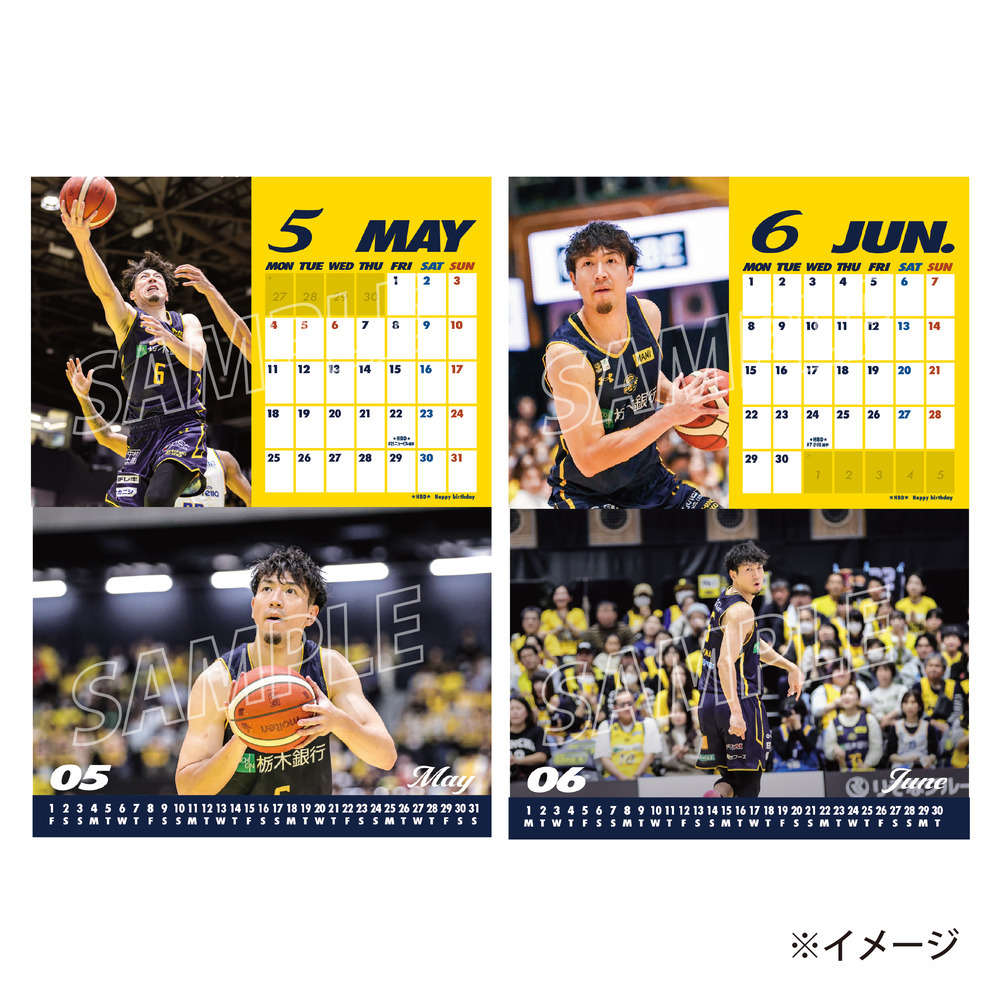 2026 卓上カレンダー #6 比江島ver. 詳細画像 1カラー 4