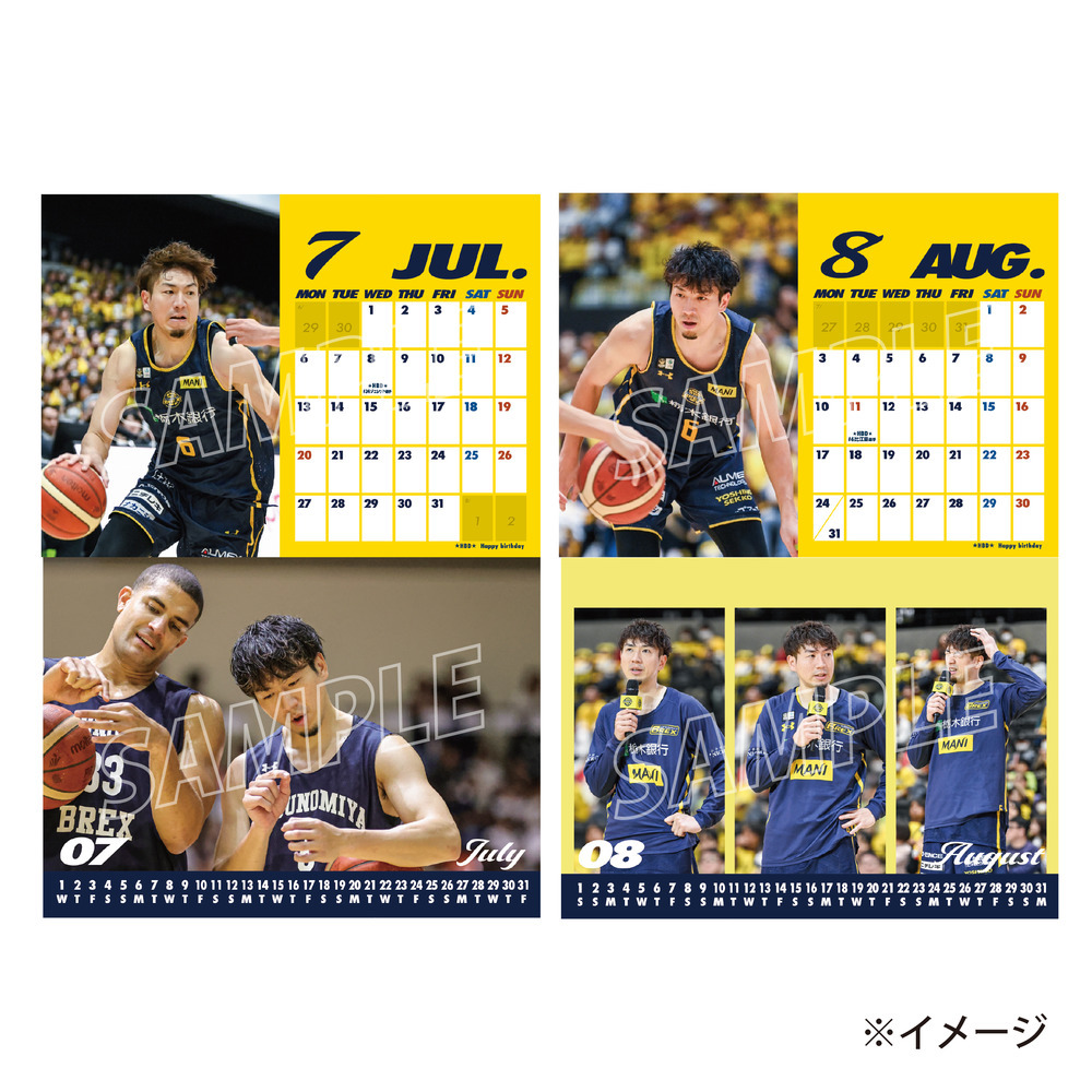 2026 卓上カレンダー #6 比江島ver. 詳細画像 1カラー 5