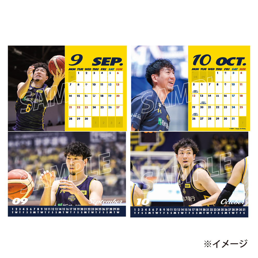 2026 卓上カレンダー #6 比江島ver. 詳細画像 1カラー 6