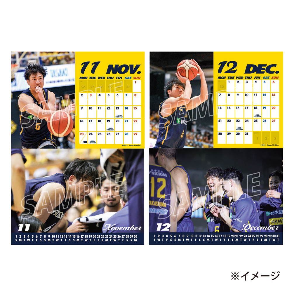 2026 卓上カレンダー #6 比江島ver. 詳細画像 1カラー 7