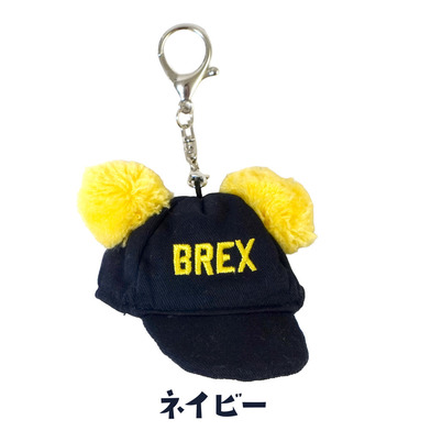 ポンポンキャップキーホルダー