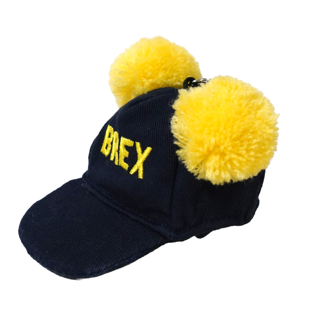 ポンポンキャップキーホルダー 詳細画像 ネイビー 2