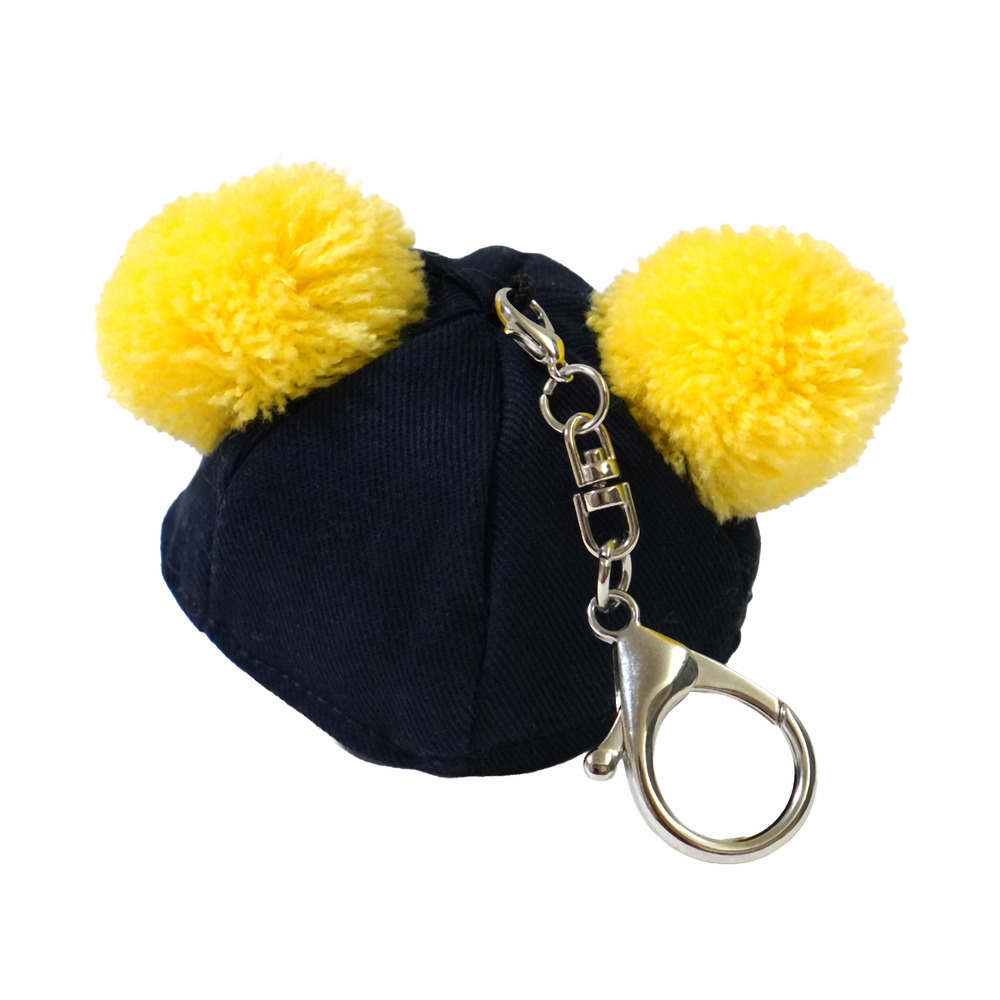 ポンポンキャップキーホルダー 詳細画像 ネイビー 4