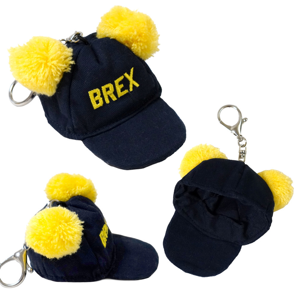 ポンポンキャップキーホルダー 詳細画像 ネイビー 5