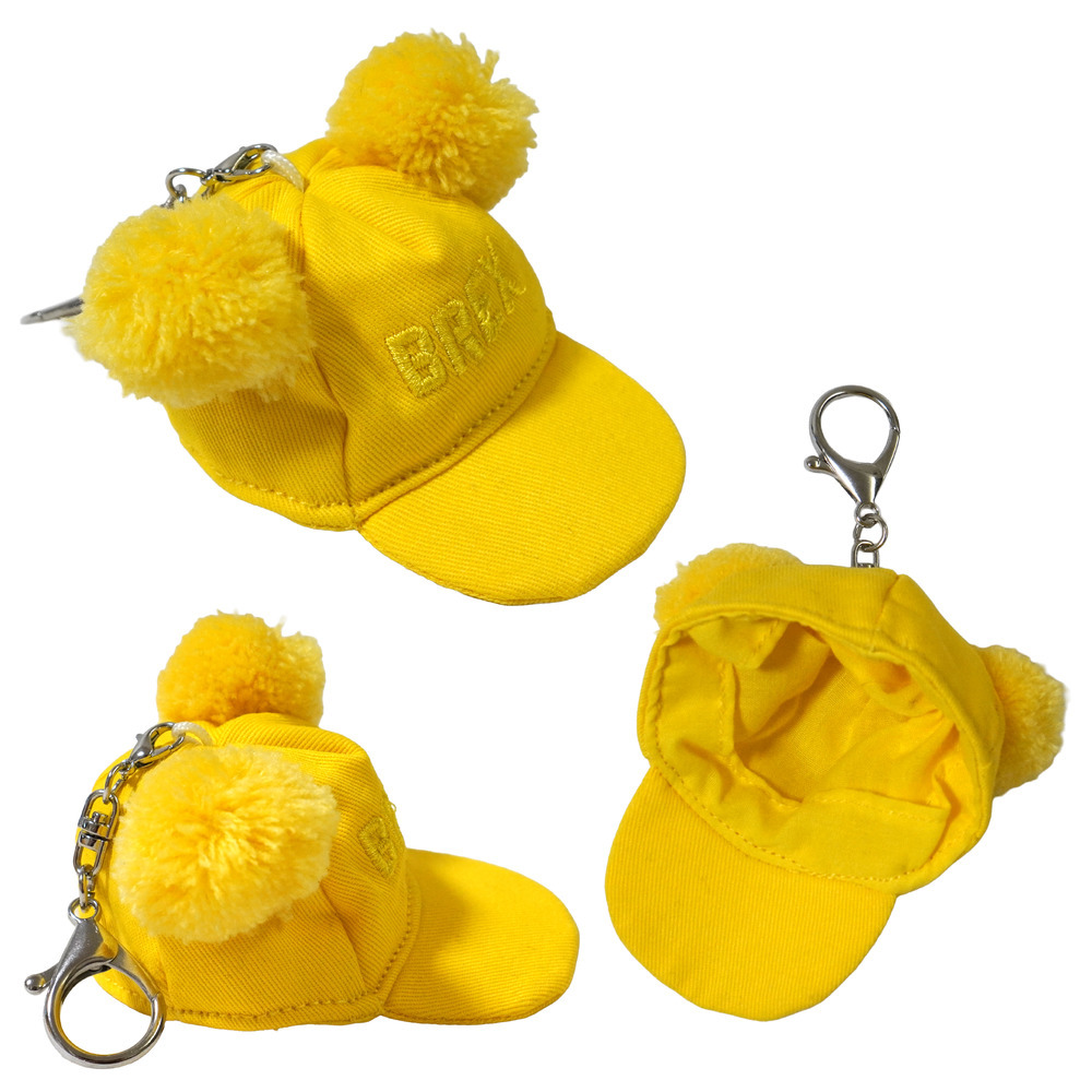 ポンポンキャップキーホルダー 詳細画像 イエロー 6