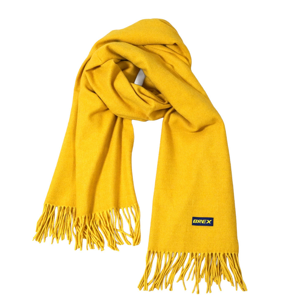 BREXパシュミナタッチストール 詳細画像 イエロー 2