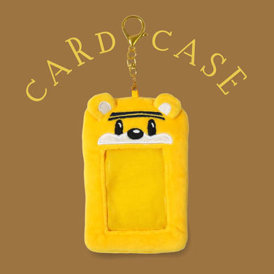 ブレッキークリアカードケースキーホルダー