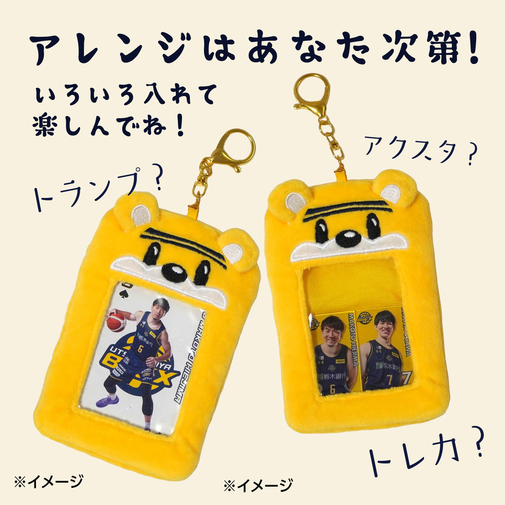 ブレッキークリアカードケースキーホルダー 詳細画像 1カラー 3